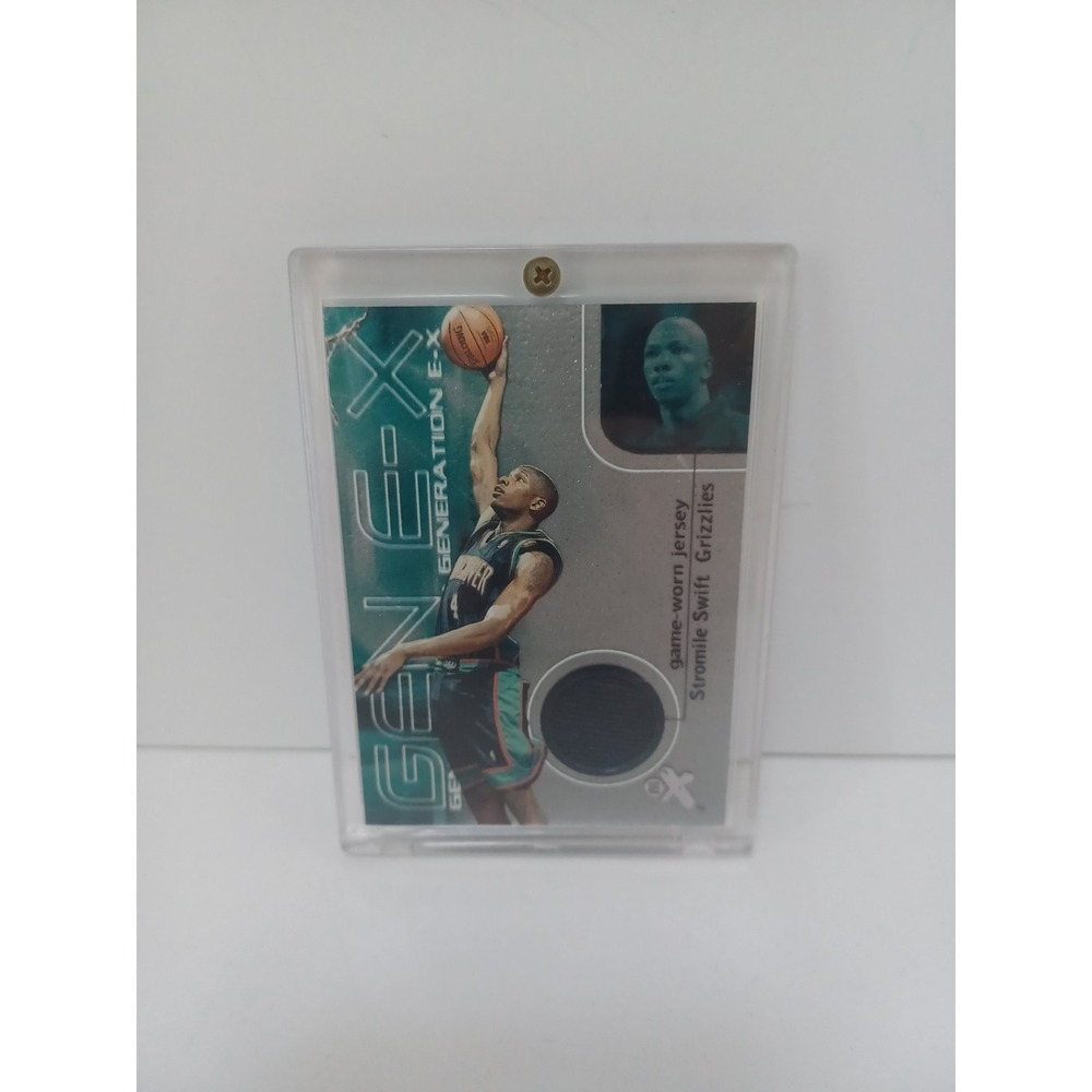 2000-01 EX Generation E-X Rahim / Swift Dual Jersey Card